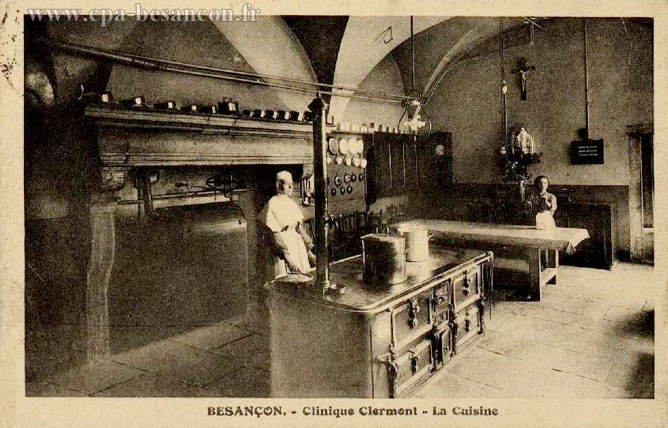 BESANÇON. - Clinique Clermont - La Cuisine